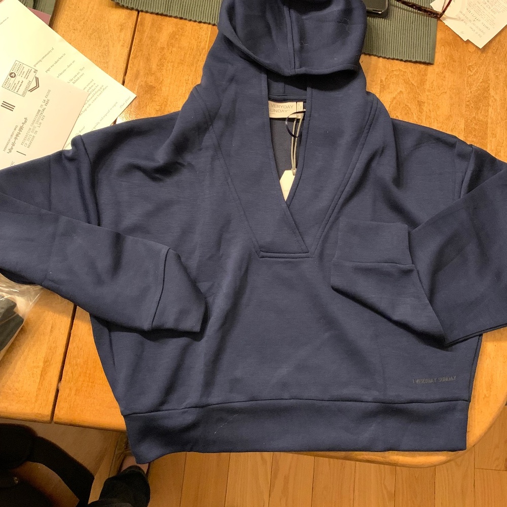 Everyday Sunday cropped sweatshirt